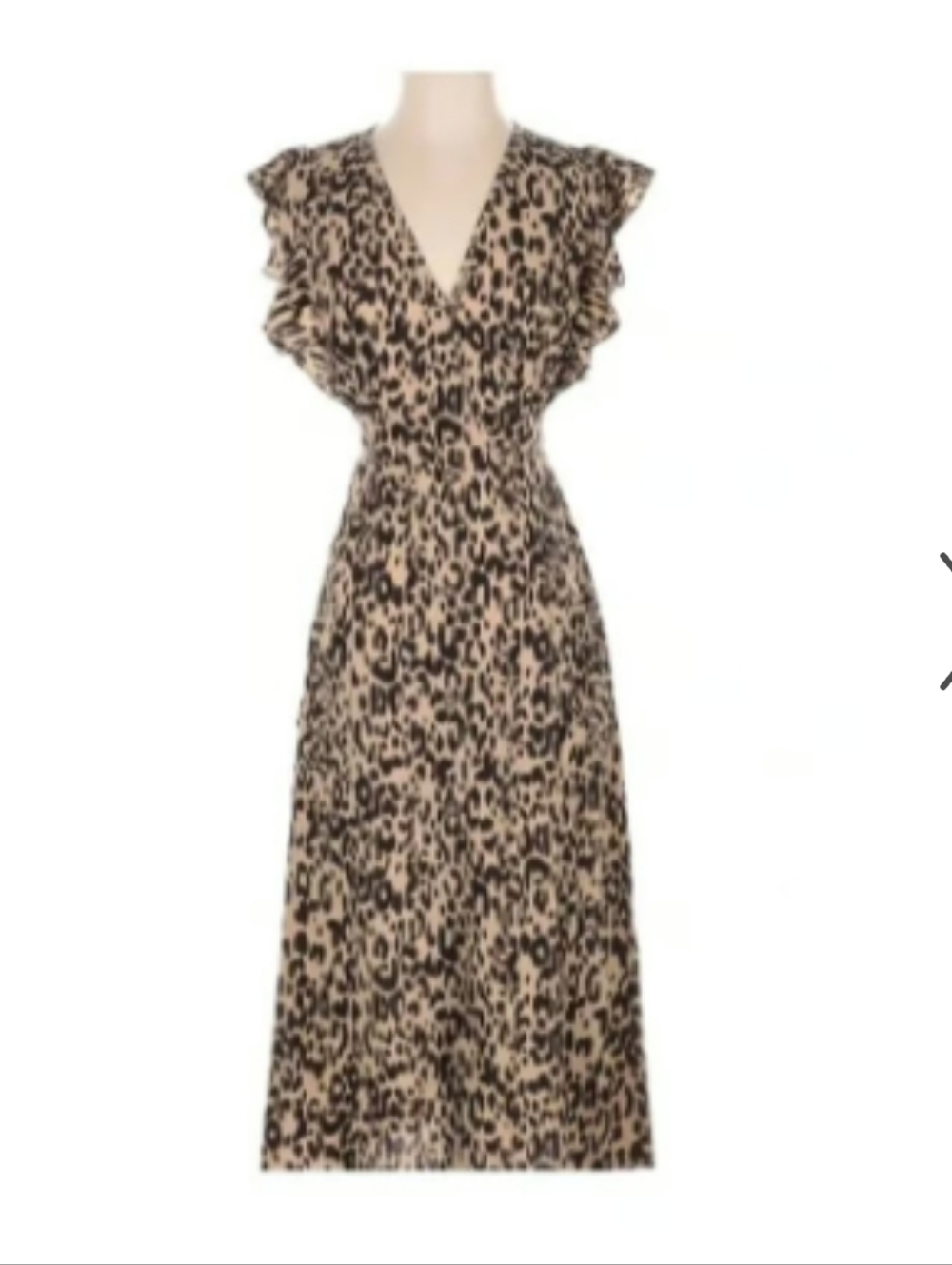 Sienna Sky One Shoulder Leopard Print Dress
